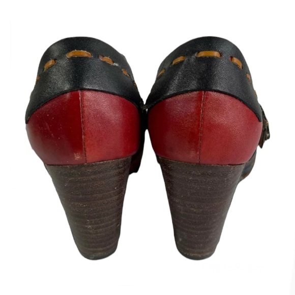 L’ARTISTE Wondrous Red Leather Bootie - Picture 6 of 7